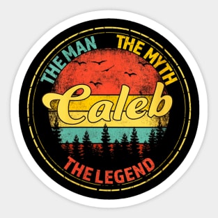 The myth and the Legend Caleb Sticker